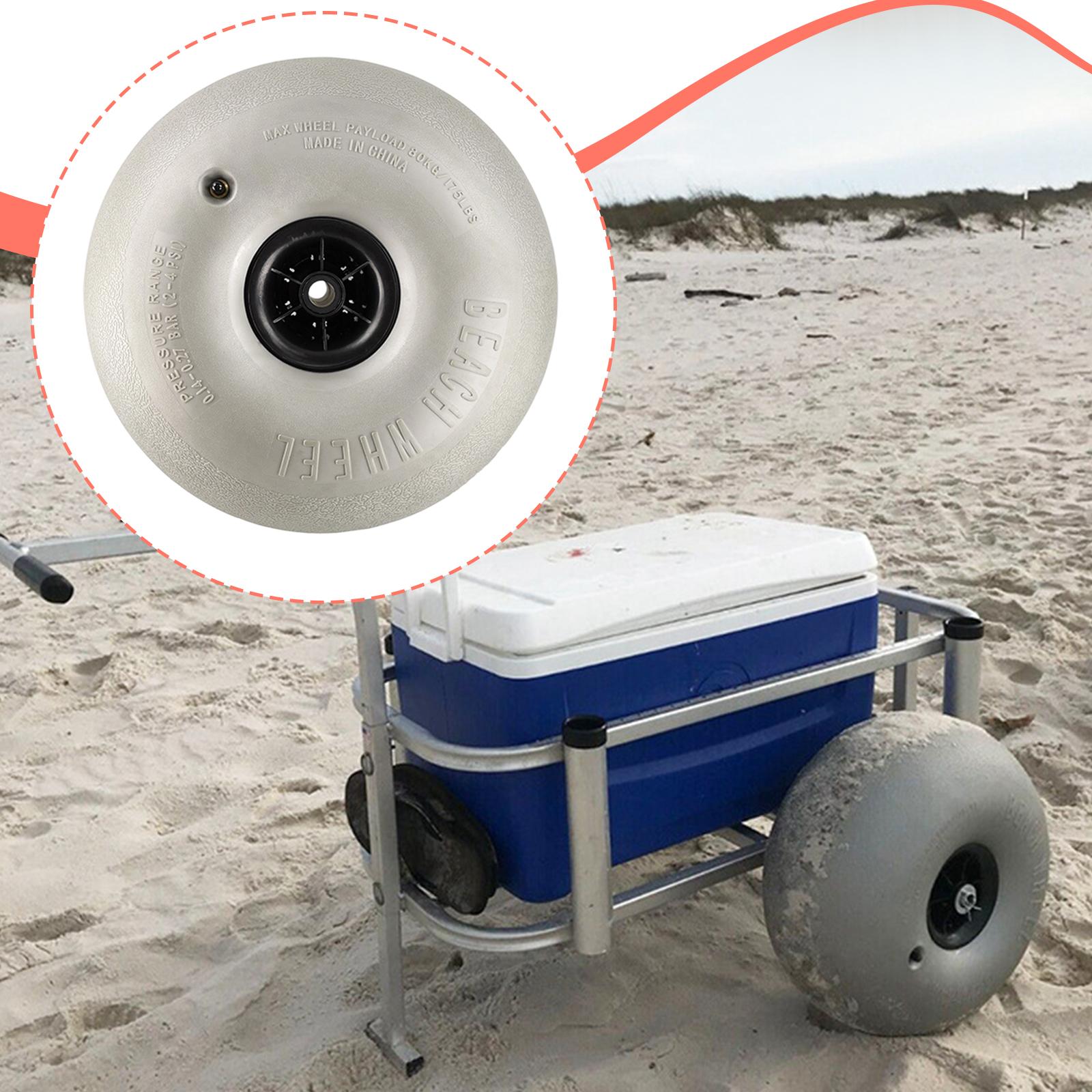 Inflatable Balloon Tire 16 Inc - Fishing Kayak Cart reseña y precio