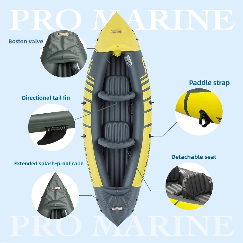 All-Purpose Inflatable Boat fo - Fishing Kayak Inflatable reseña y precio