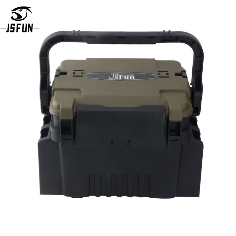 Large Fishing Box Organizer Mu - Fishing Kayak Crate reseña y precio