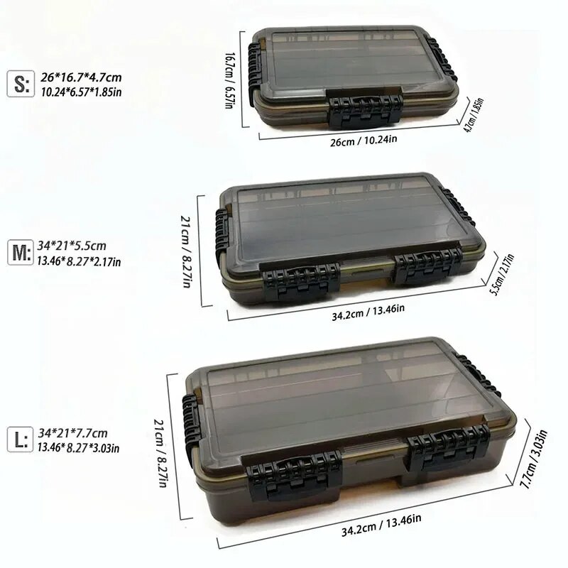Waterproof Fishing Tackle Box  - Fishing Kayak Crate reseña y precio