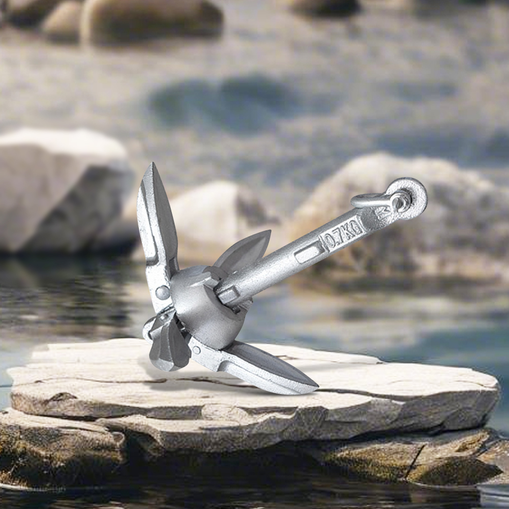0.7/1.5KG Grapnel Anchor with  - Fishing Kayak Anchor reseña y precio