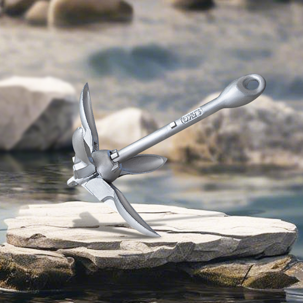 0.7/1.5KG Grapnel Anchor with  - Fishing Kayak Anchor reseña y precio