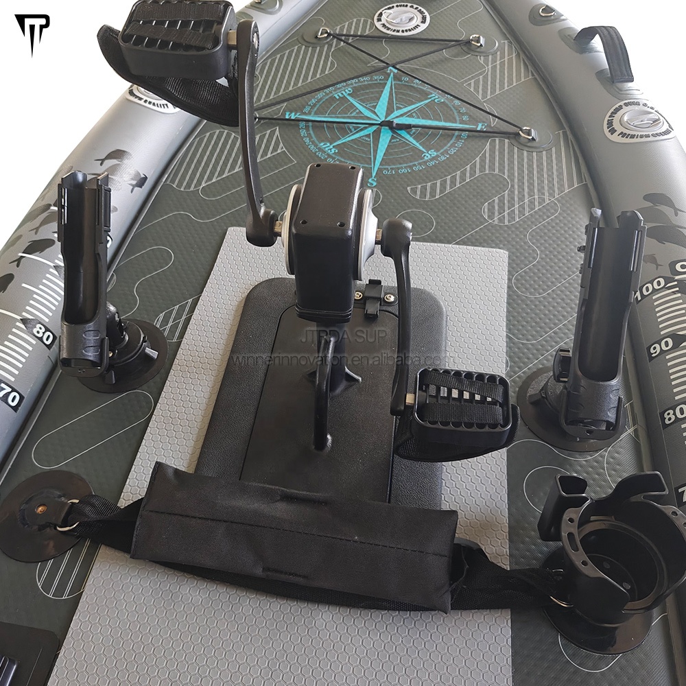 JTRDA 2024 New Inflatable Kaya - Fishing Kayak Pedal Drive reseña y precio