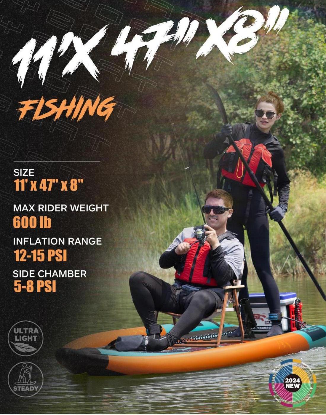 2 Person Inflatable Kayak for  - Fishing Kayak Inflatable reseña y precio