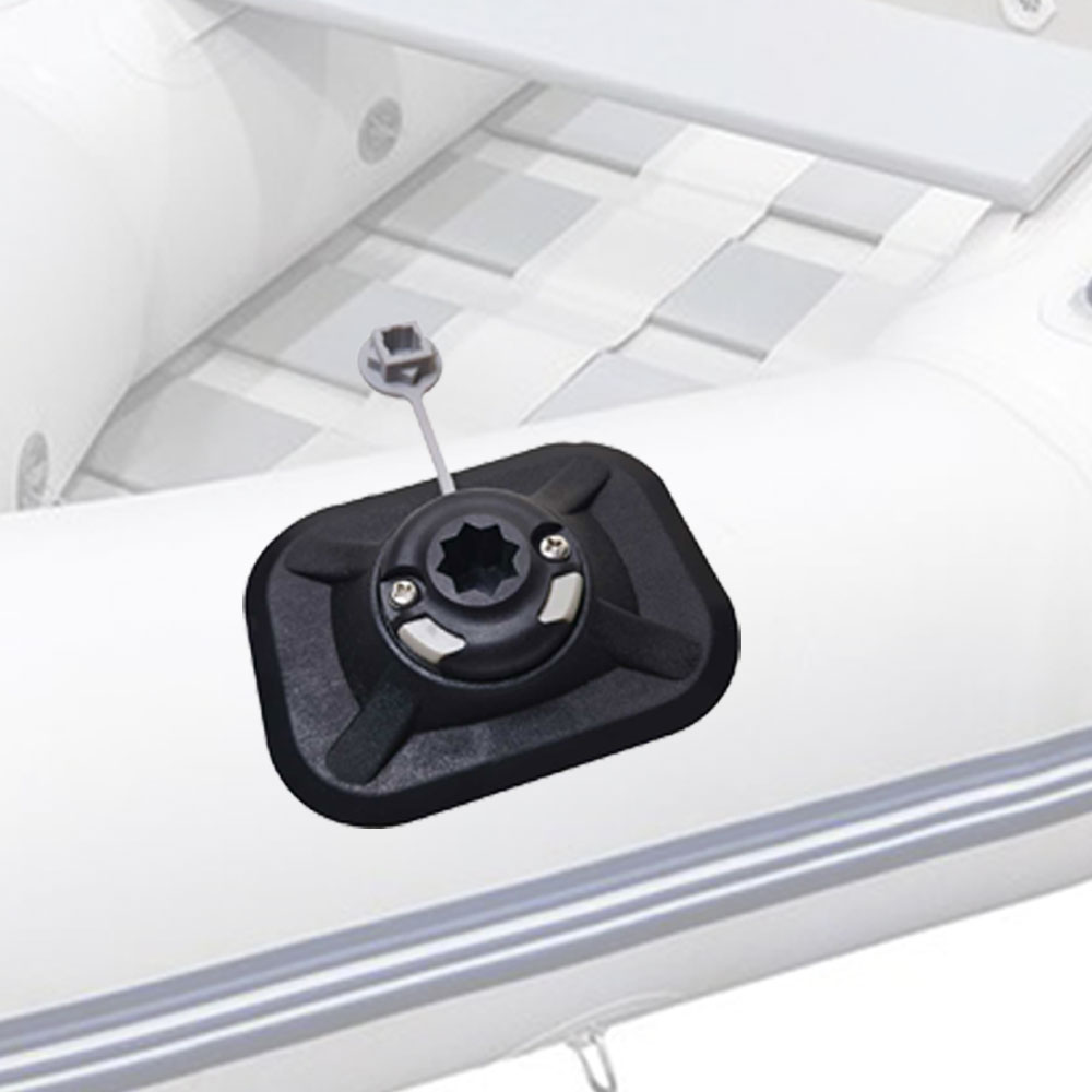 PVC Inflatable Boat Fishing Ro - Fishing Kayak Fish Finder Mount reseña y precio