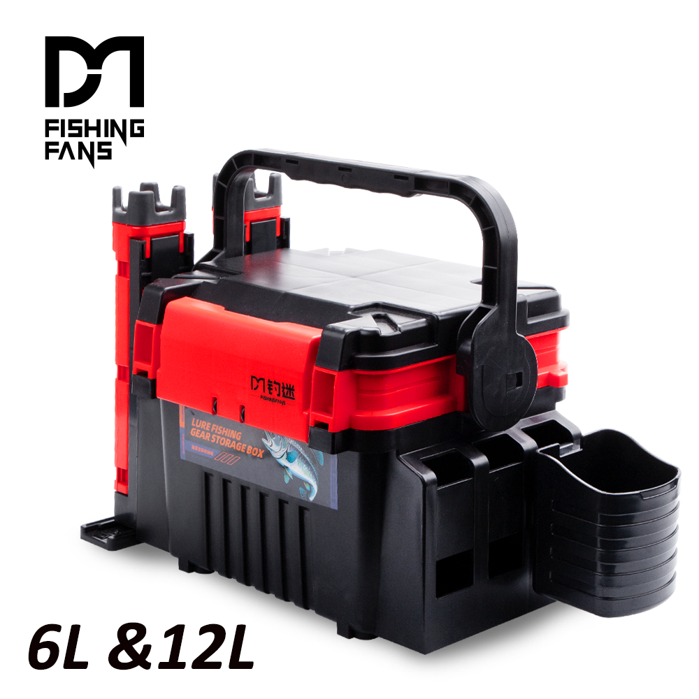 Fishingfans 6L 12L Fishing Box - Fishing Kayak Crate reseña y precio