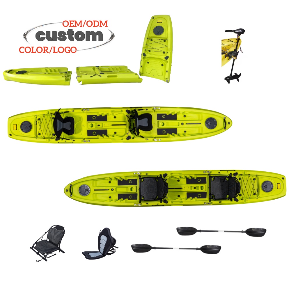 New Modular Tandem Double Sit- - Fishing Kayak Sit On Top reseña y precio