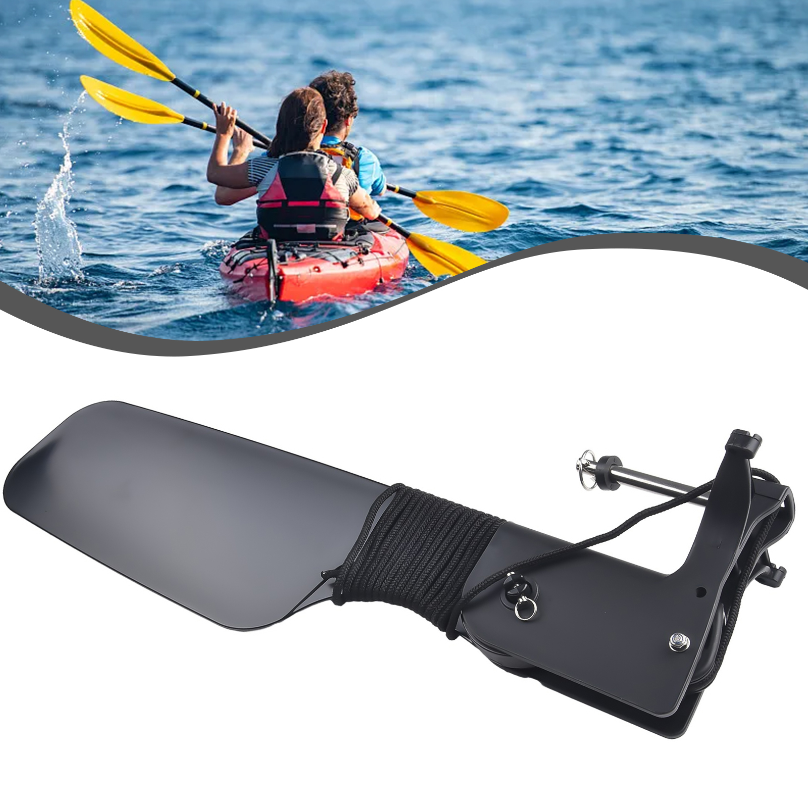Boat Rudder for Kayak Canoe wi - Fishing Kayak Storage Bag reseña y precio