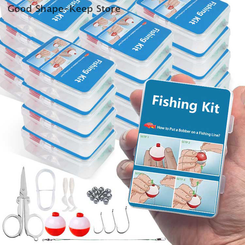 24Pcs Emergency Fishing Kit Po - Fishing Kayak Rod Holder reseña y precio